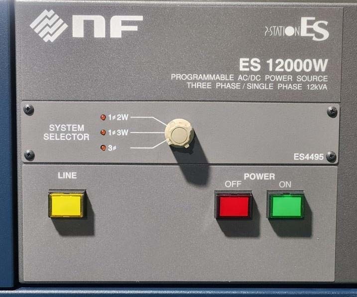 图为 已使用的 NF CORPORATION ES 12000W 待售
