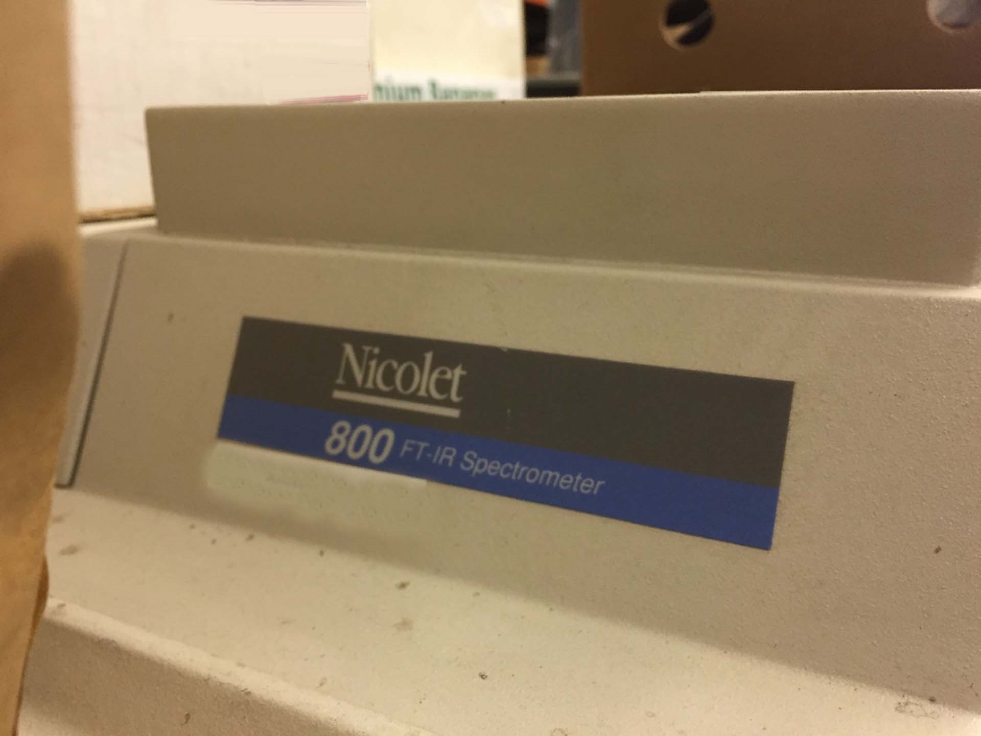 Photo Used NICOLET 800 For Sale