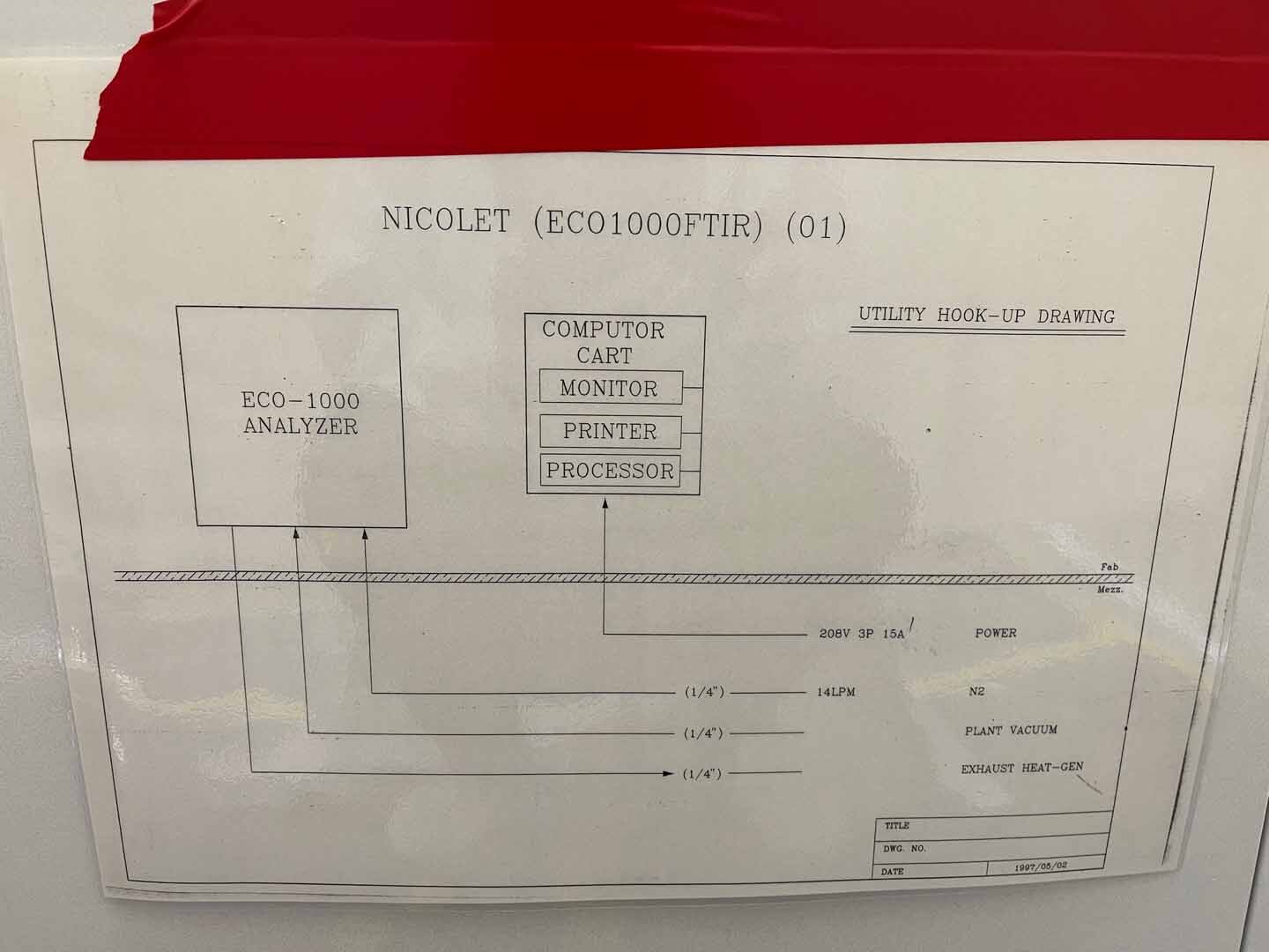 사진 사용됨 NICOLET ECO-1000S 판매용