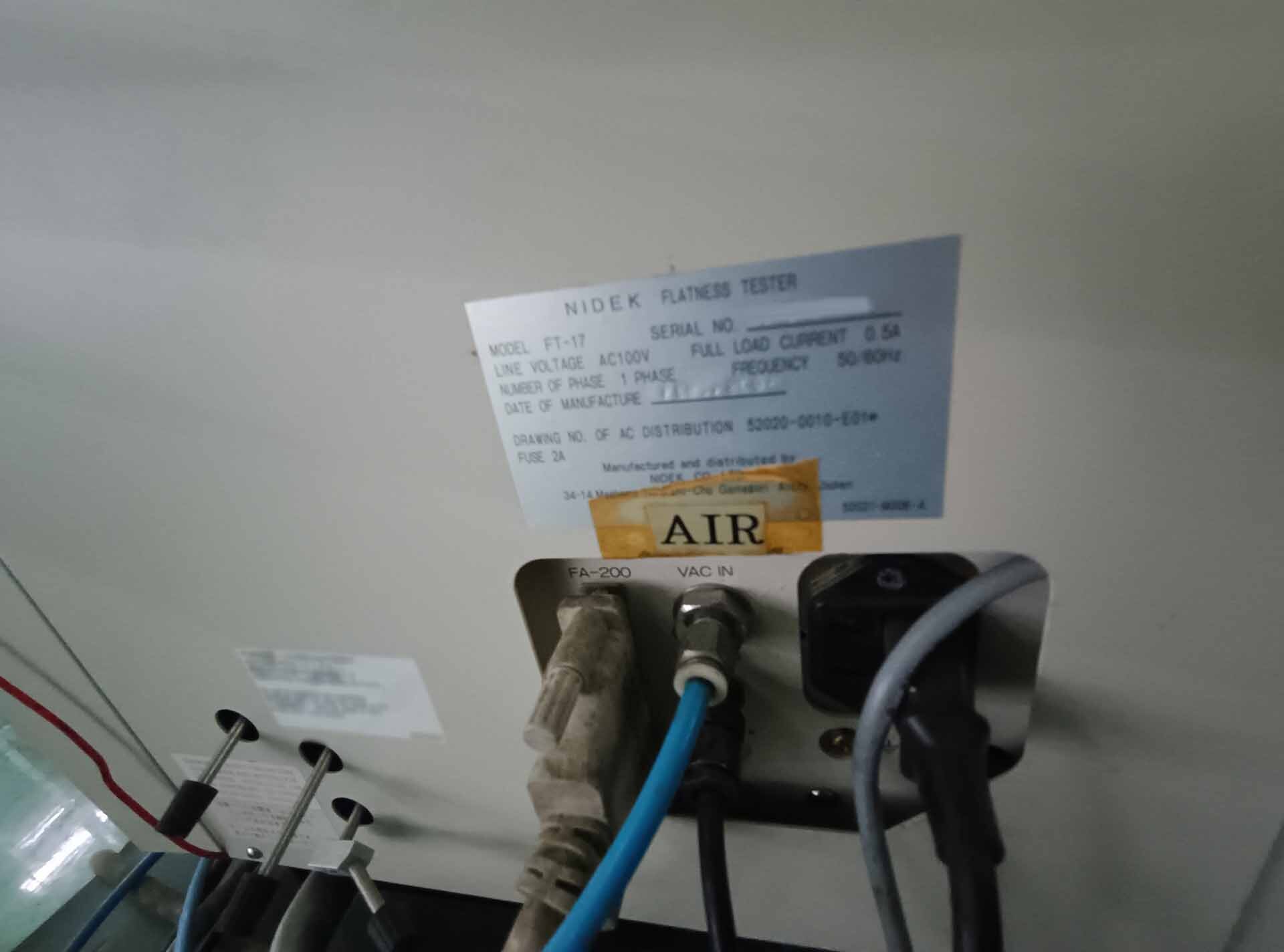 Foto Verwendet NIDEK FT-17 Zum Verkauf