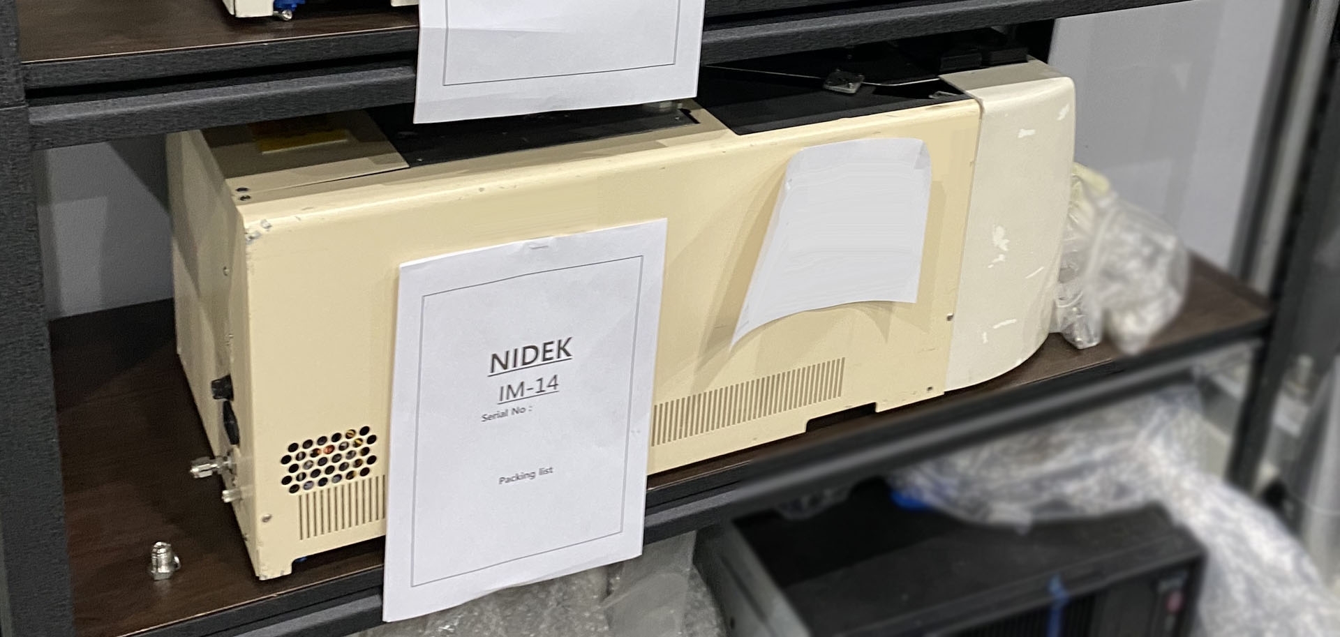 フォト（写真） 使用される NIDEK IM14 販売のために