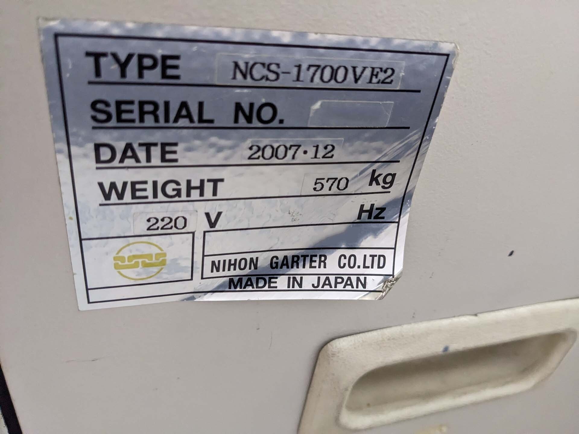 圖為 已使用的 NIHON GARTER NCS-1700V-E2 待售