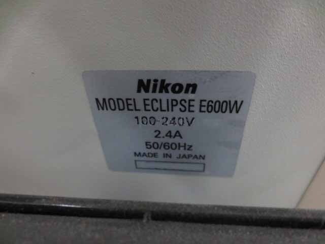 フォト（写真） 使用される NIKON Eclipse E 600 販売のために
