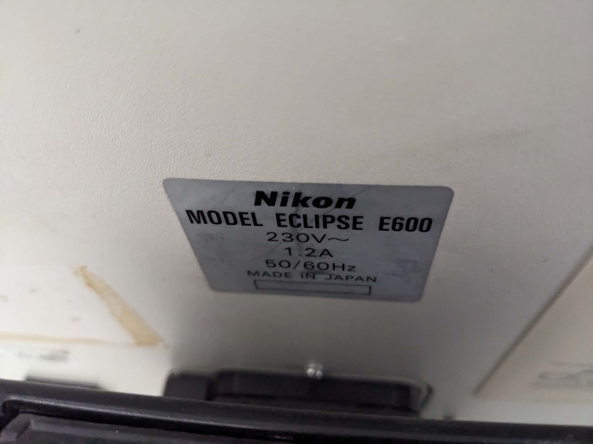 Photo Used NIKON Eclipse E 600 For Sale