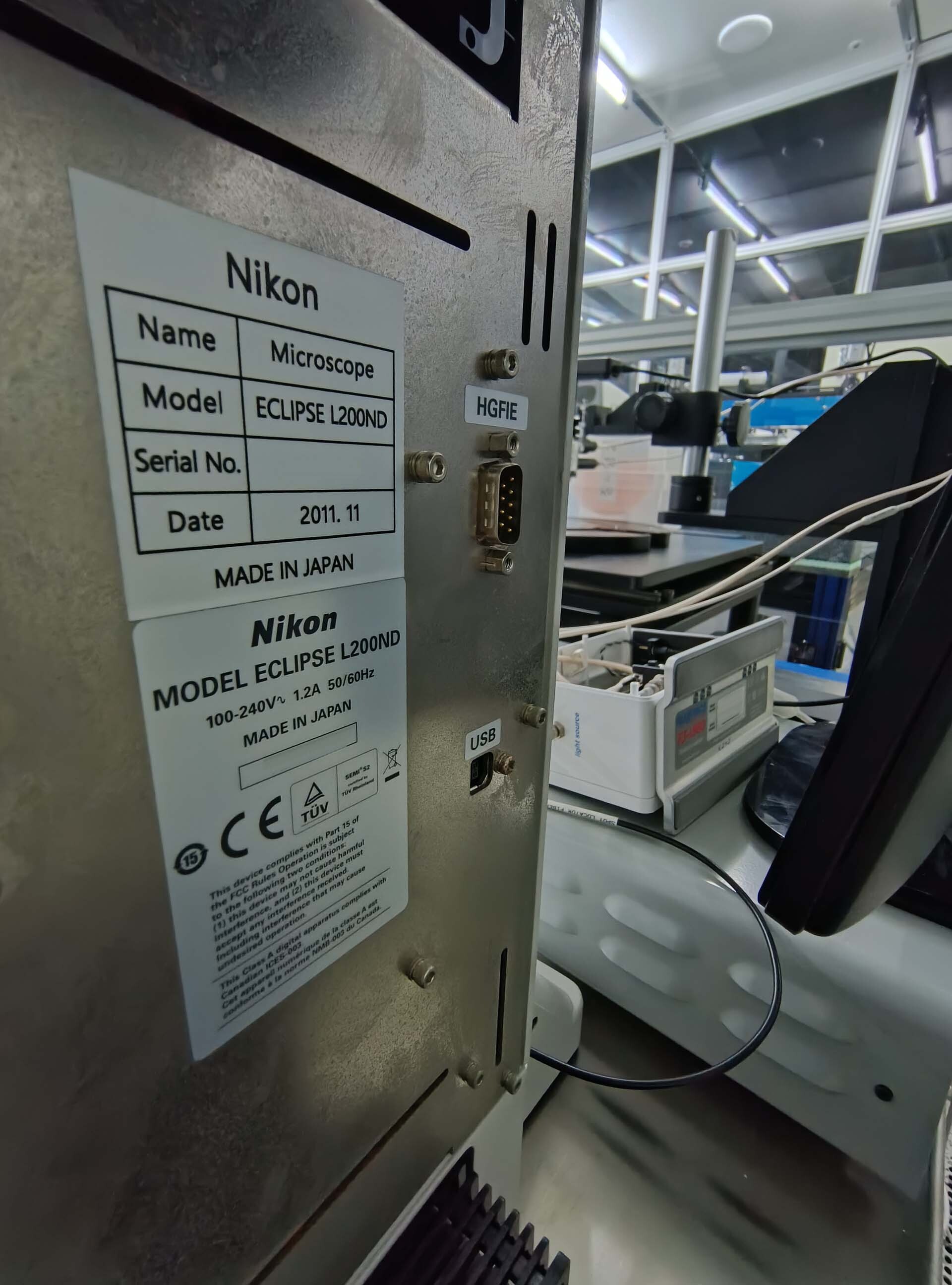 Photo Used NIKON Eclipse L 200ND For Sale