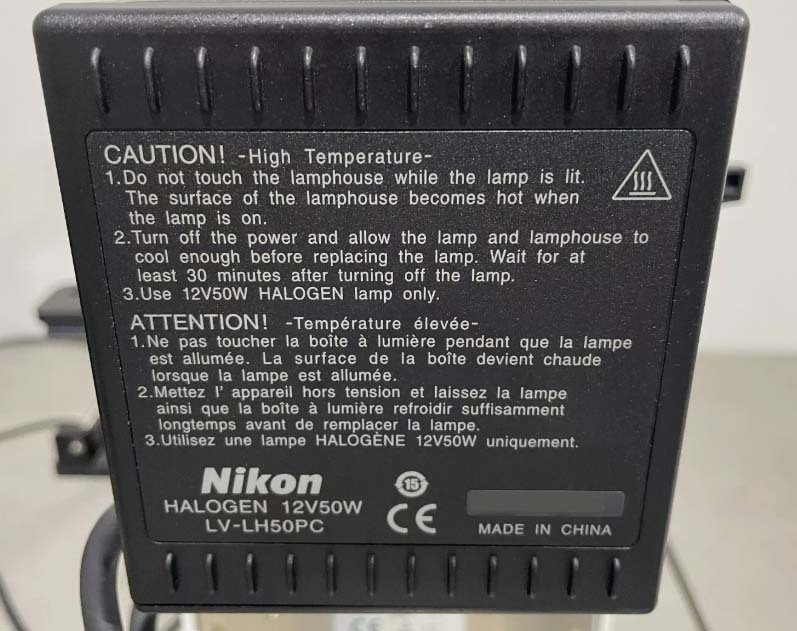 Photo Utilisé NIKON Eclipse L 200N À vendre