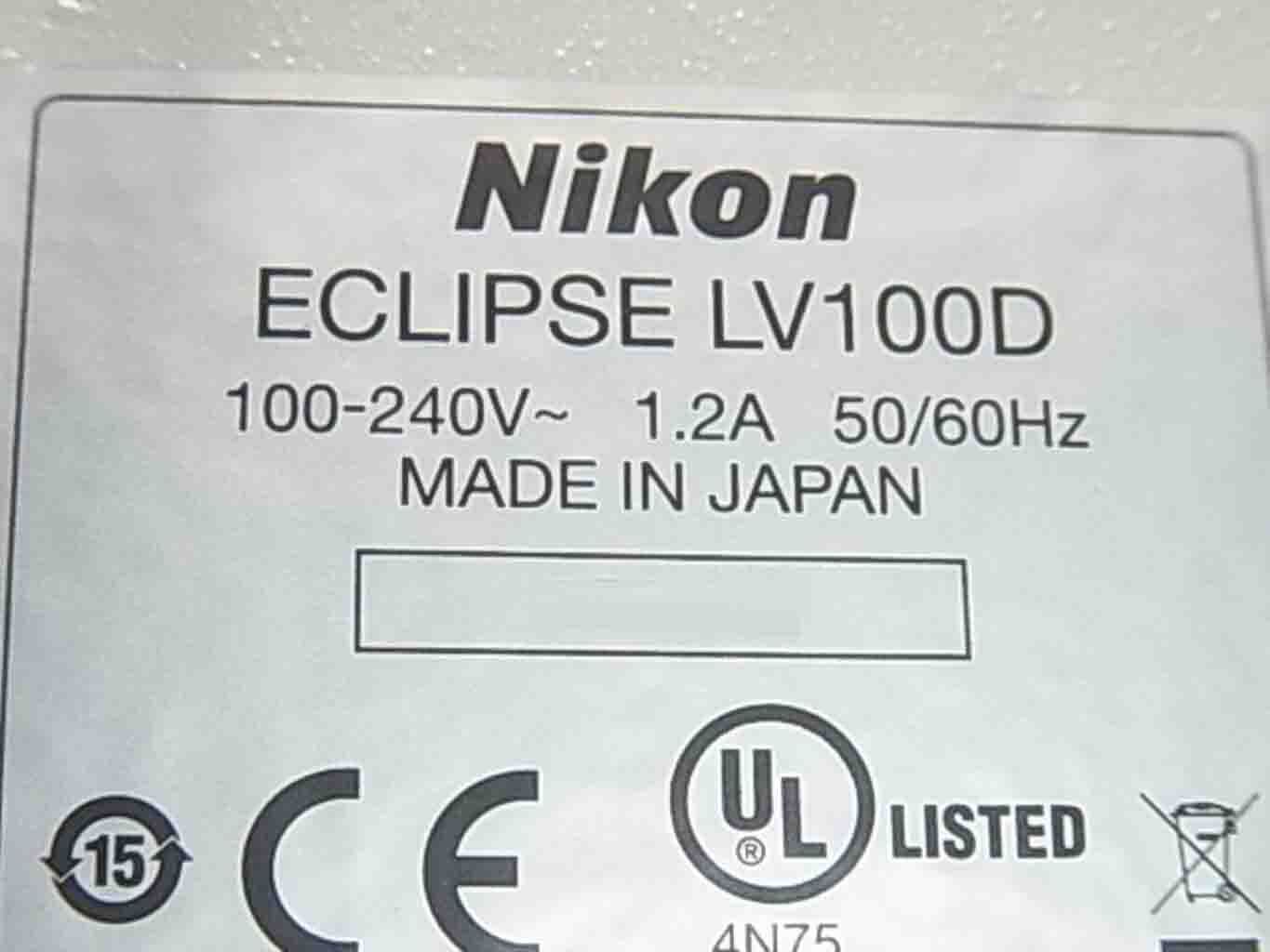 Foto Verwendet NIKON Eclipse LV 100 Zum Verkauf