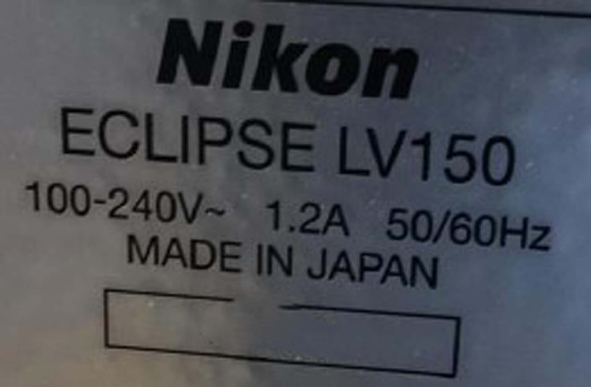 图为 已使用的 NIKON Eclipse LV 150 待售