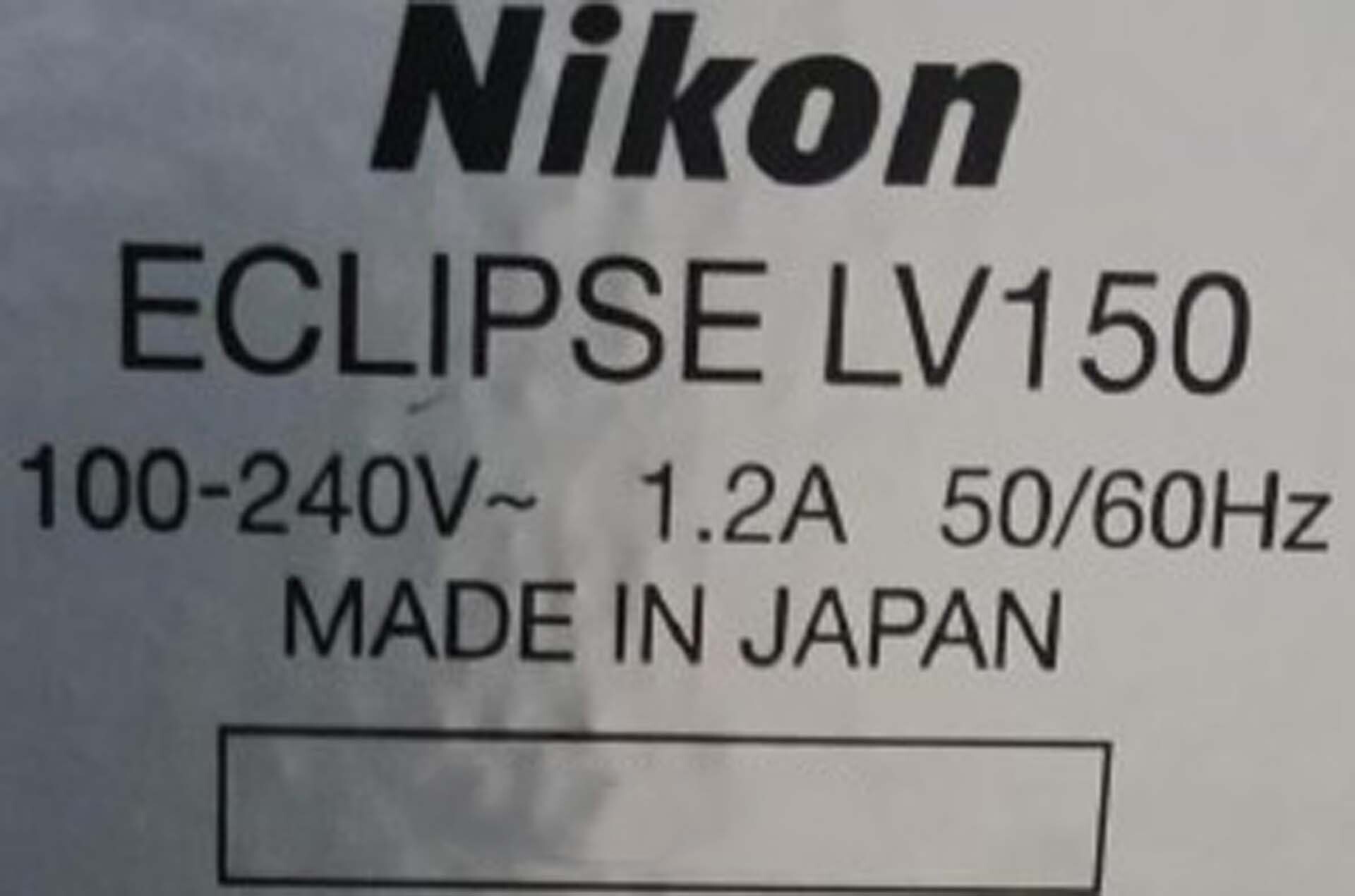 圖為 已使用的 NIKON Eclipse LV 150 待售