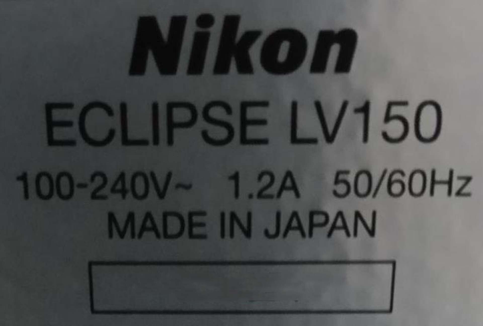 圖為 已使用的 NIKON Eclipse LV 150 待售
