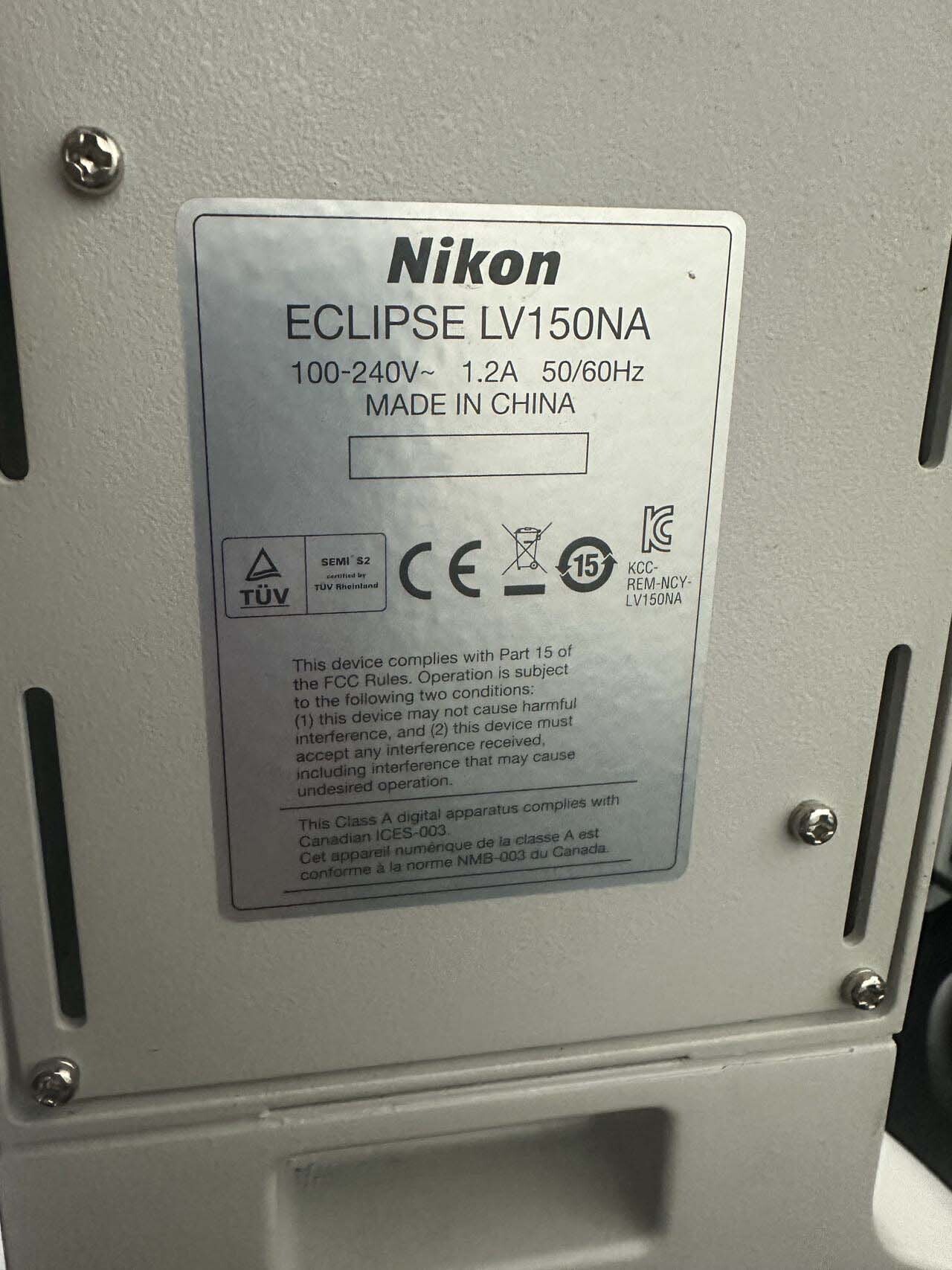 图为 已使用的 NIKON Eclipse LV 150NA 待售