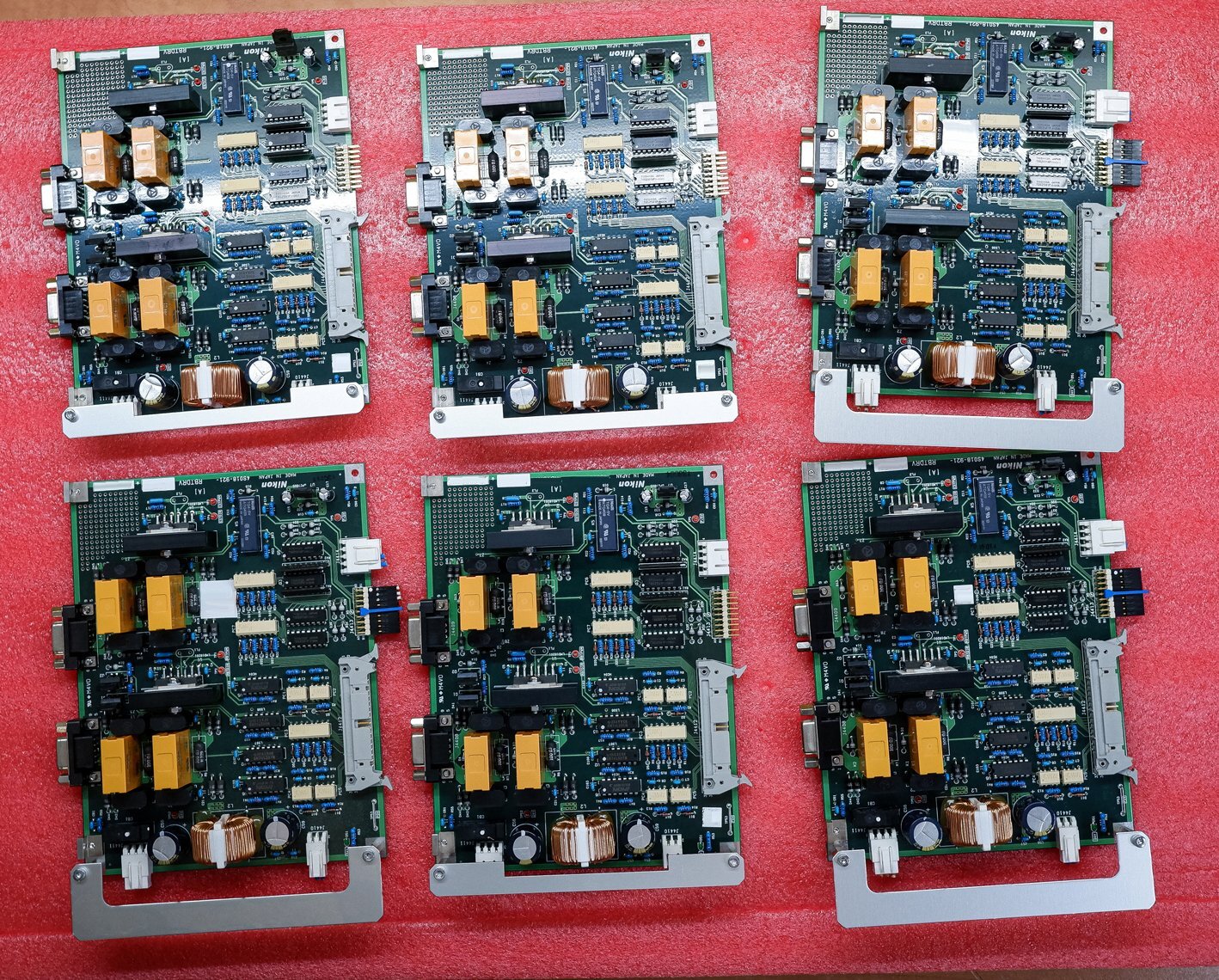 Photo Used NIKON Electronic boards for NSR S205C / 202 / 307 / 306 For Sale