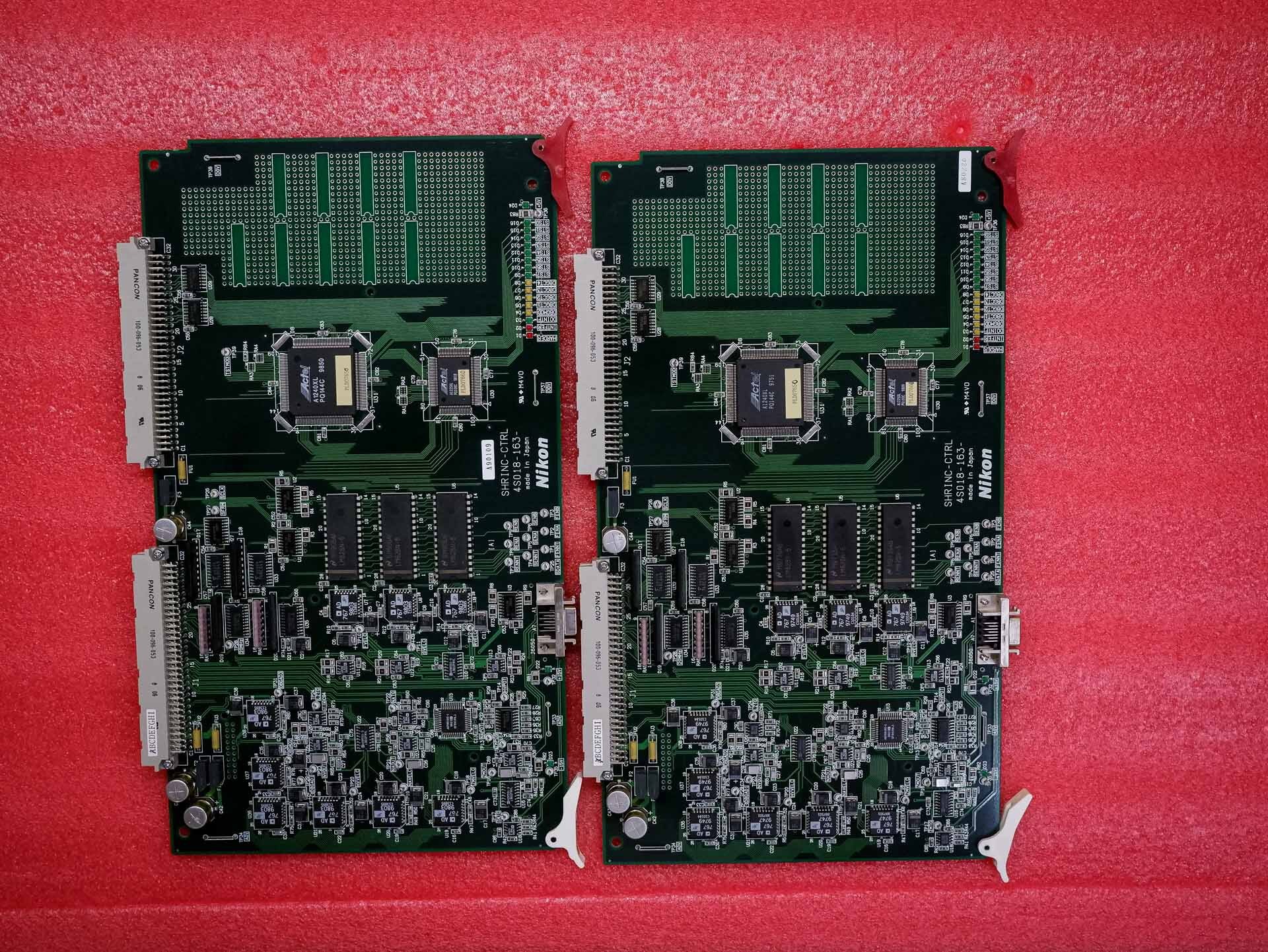 图为 已使用的 NIKON Electronic boards for NSR S205C / 202 / 307 / 306 待售