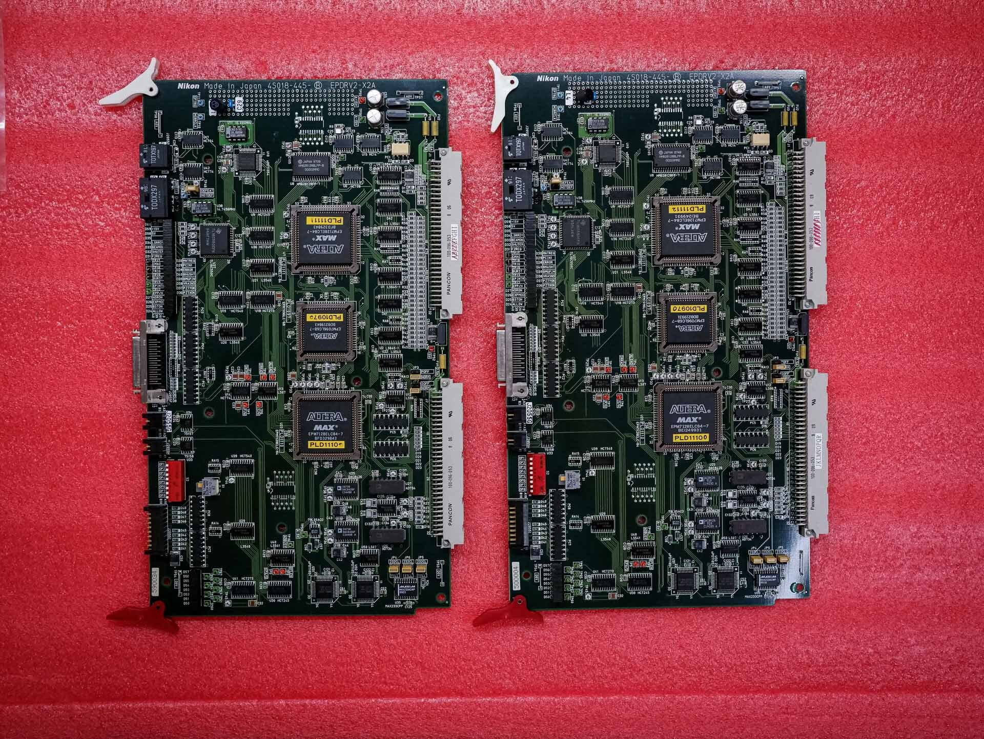 圖為 已使用的 NIKON Electronic boards for NSR S205C / 202 / 307 / 306 待售