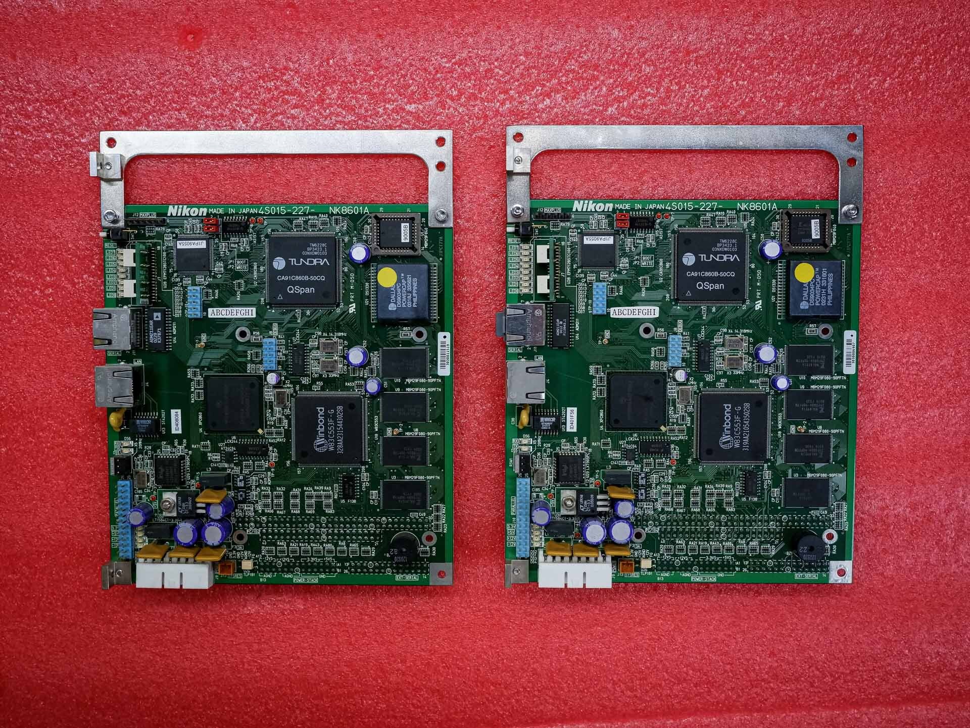 圖為 已使用的 NIKON Electronic boards for NSR S205C / 202 / 307 / 306 待售