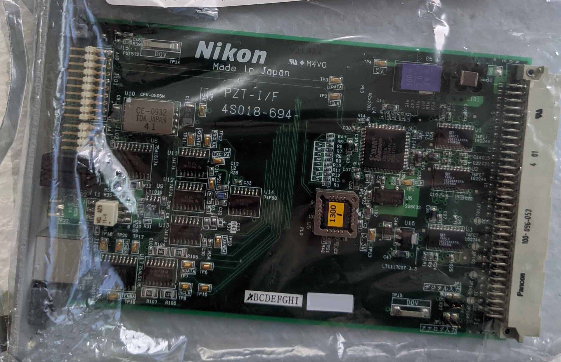 图为 已使用的 NIKON Lot of PCB boards for NSR 待售