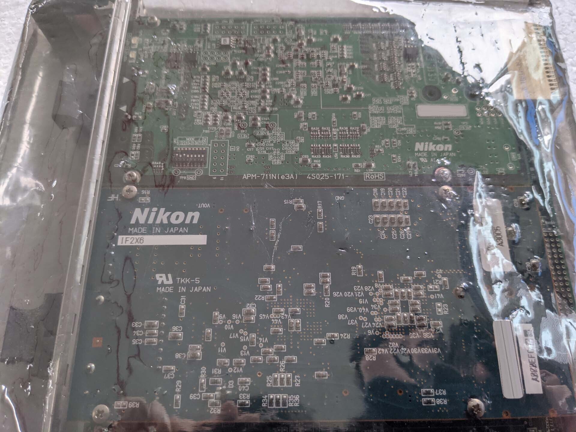 图为 已使用的 NIKON Lot of PCB boards for NSR 待售