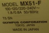 图为 已使用的 NIKON MX51-F 待售