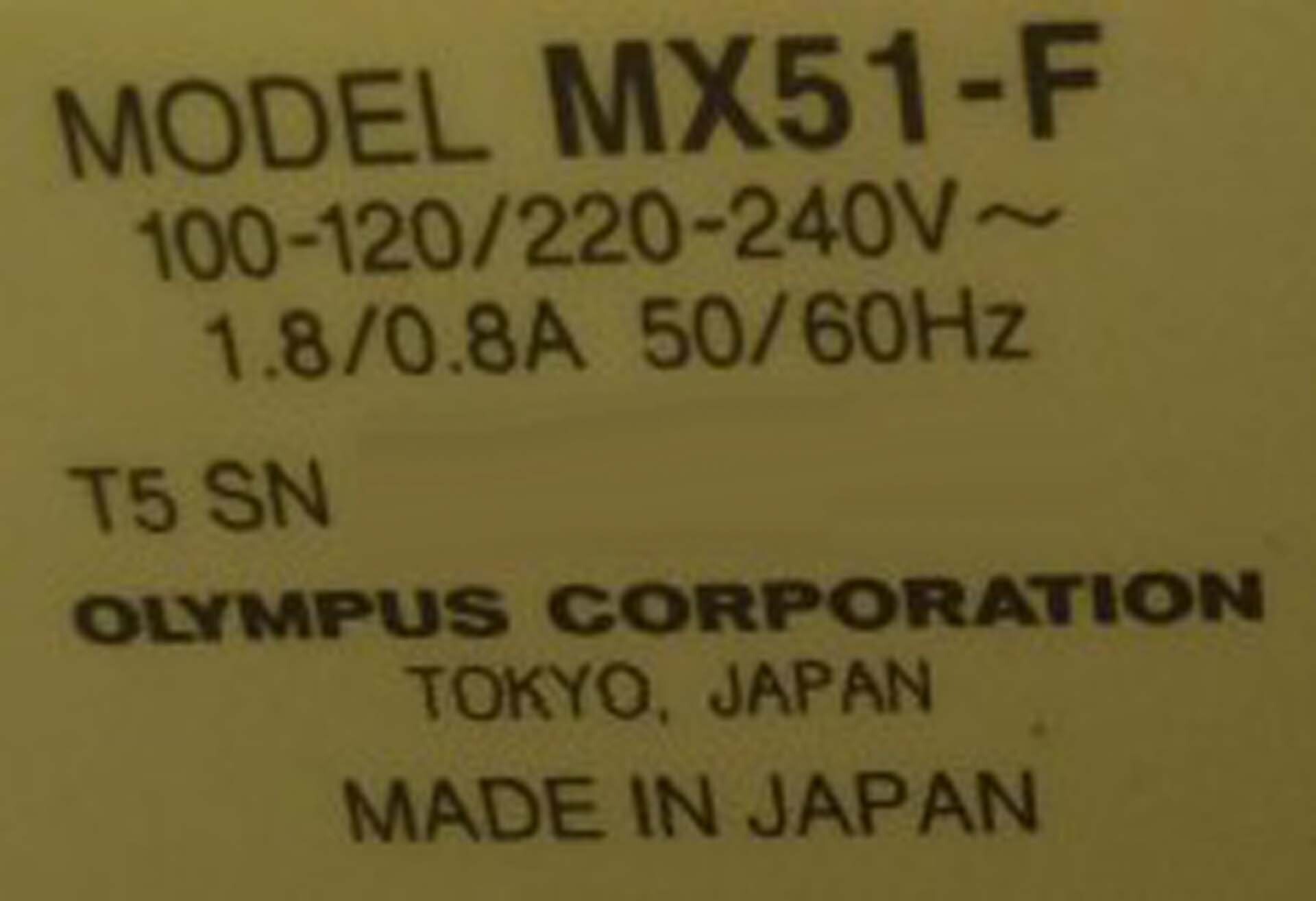 图为 已使用的 NIKON MX51-F 待售