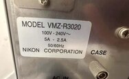 图为 已使用的 NIKON NEXIV VMZ-R3020 待售