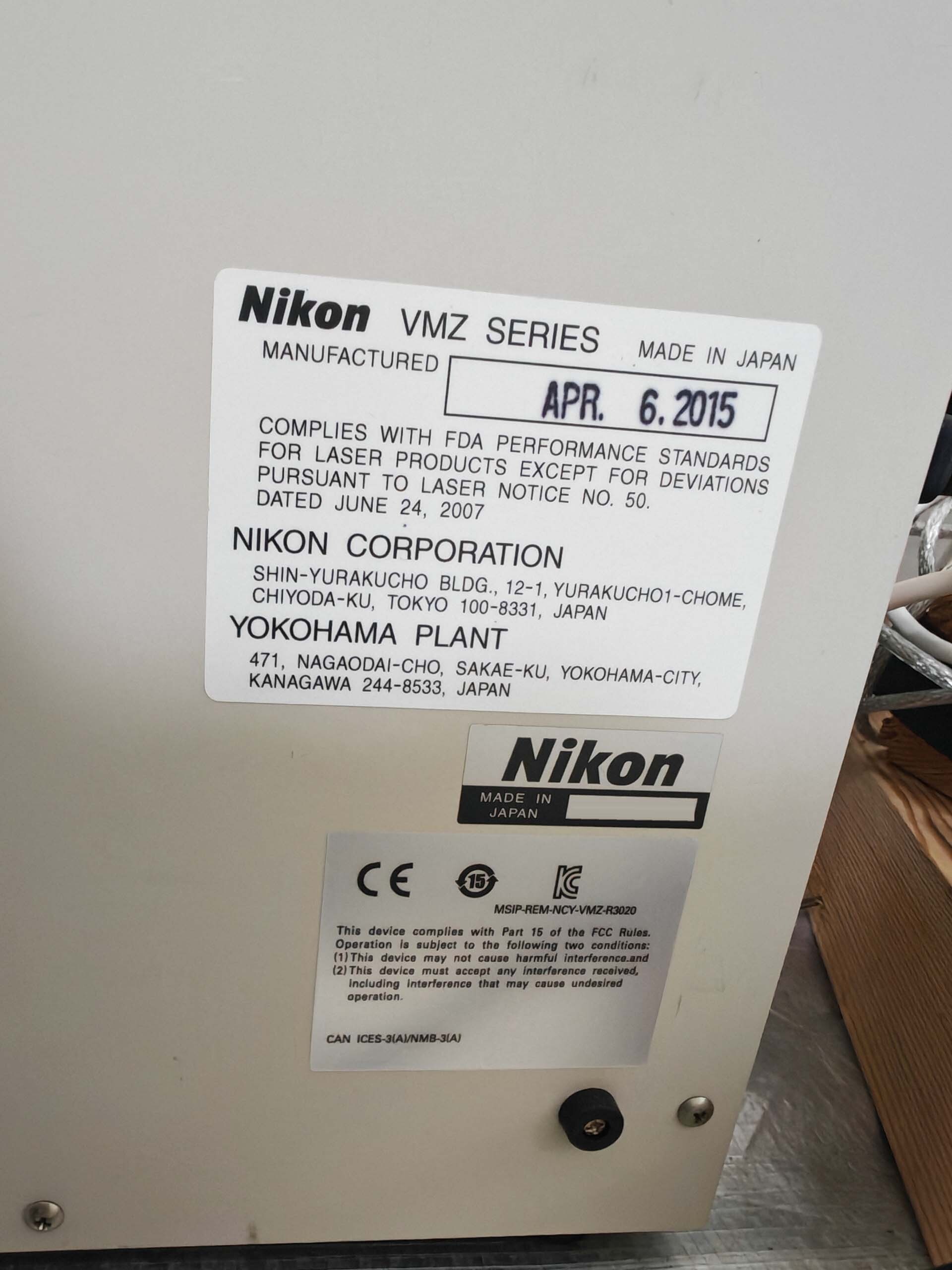 Photo Utilisé NIKON NEXIV VMZ-R3020 À vendre