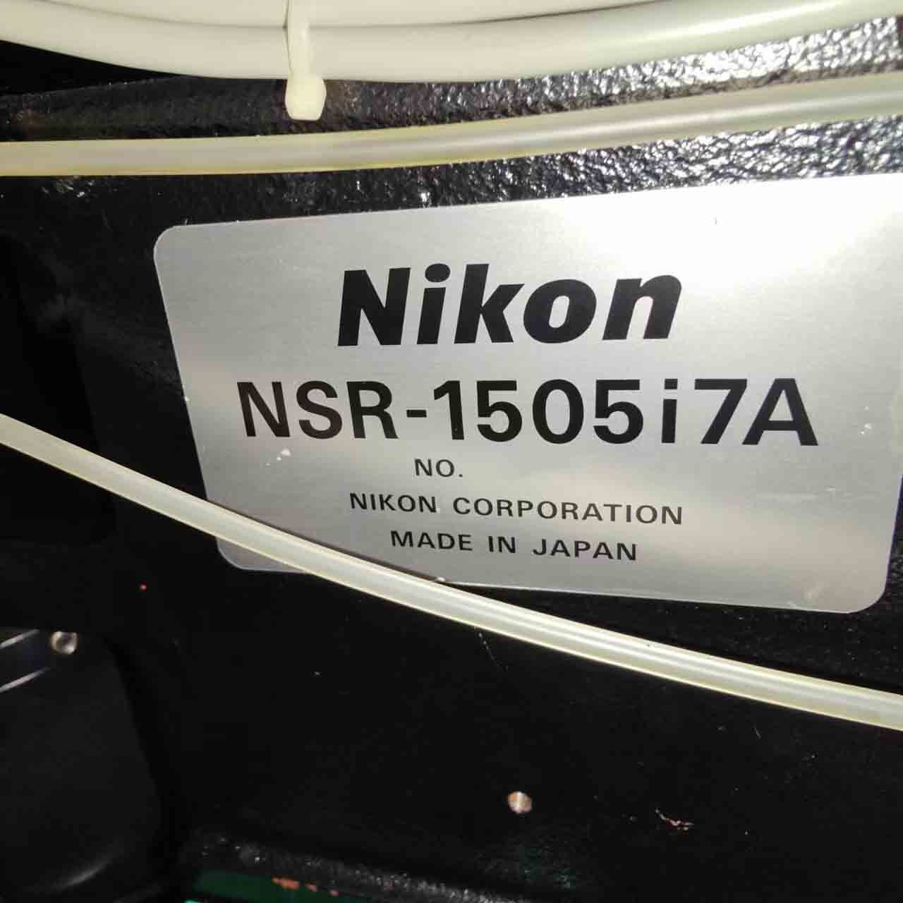 圖為 已使用的 NIKON NSR 1505 i7A 待售