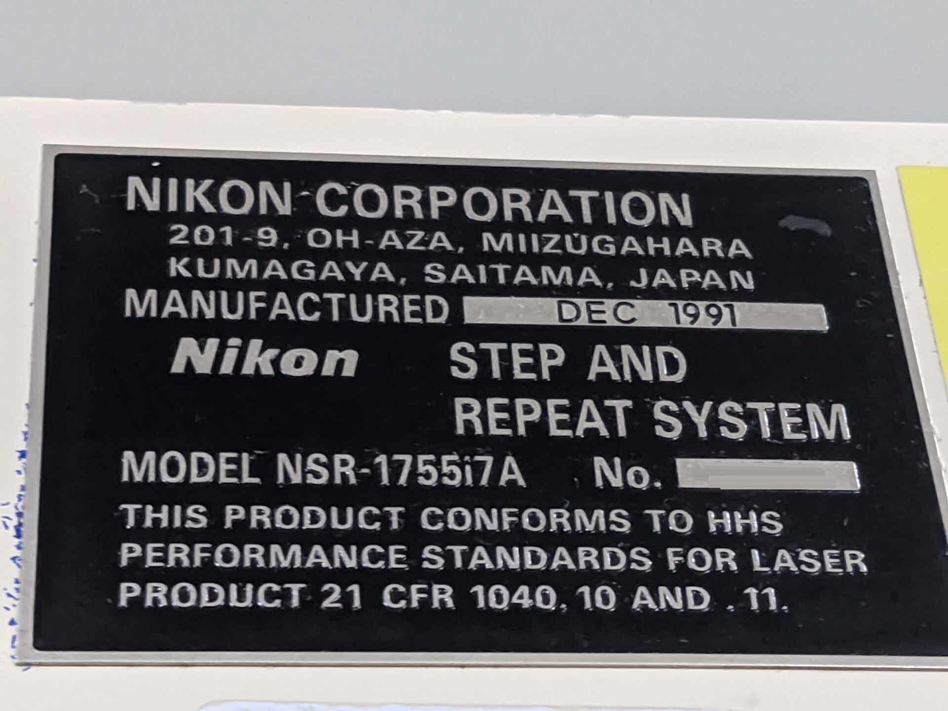 图为 已使用的 NIKON NSR 1755 i7A 待售