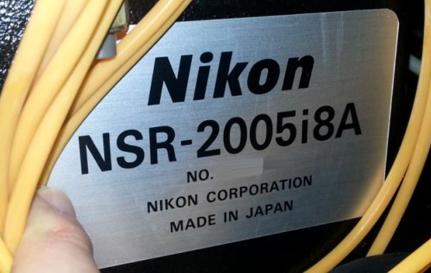 Photo Used NIKON NSR 2005 i8A For Sale