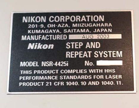 フォト（写真） 使用される NIKON NSR 4425i 販売のために