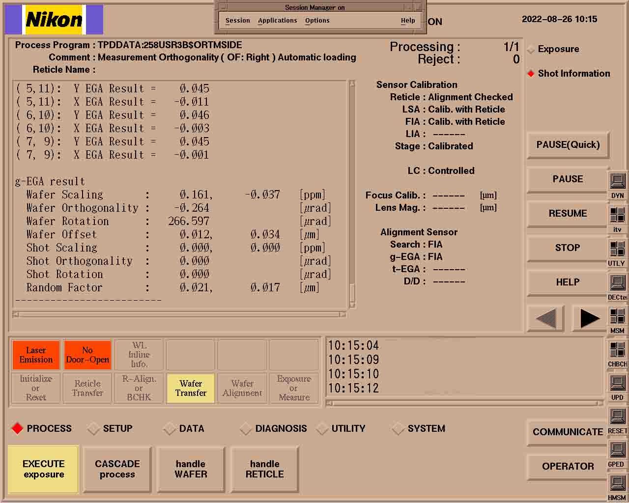 사진 사용됨 NIKON NSR S205 판매용