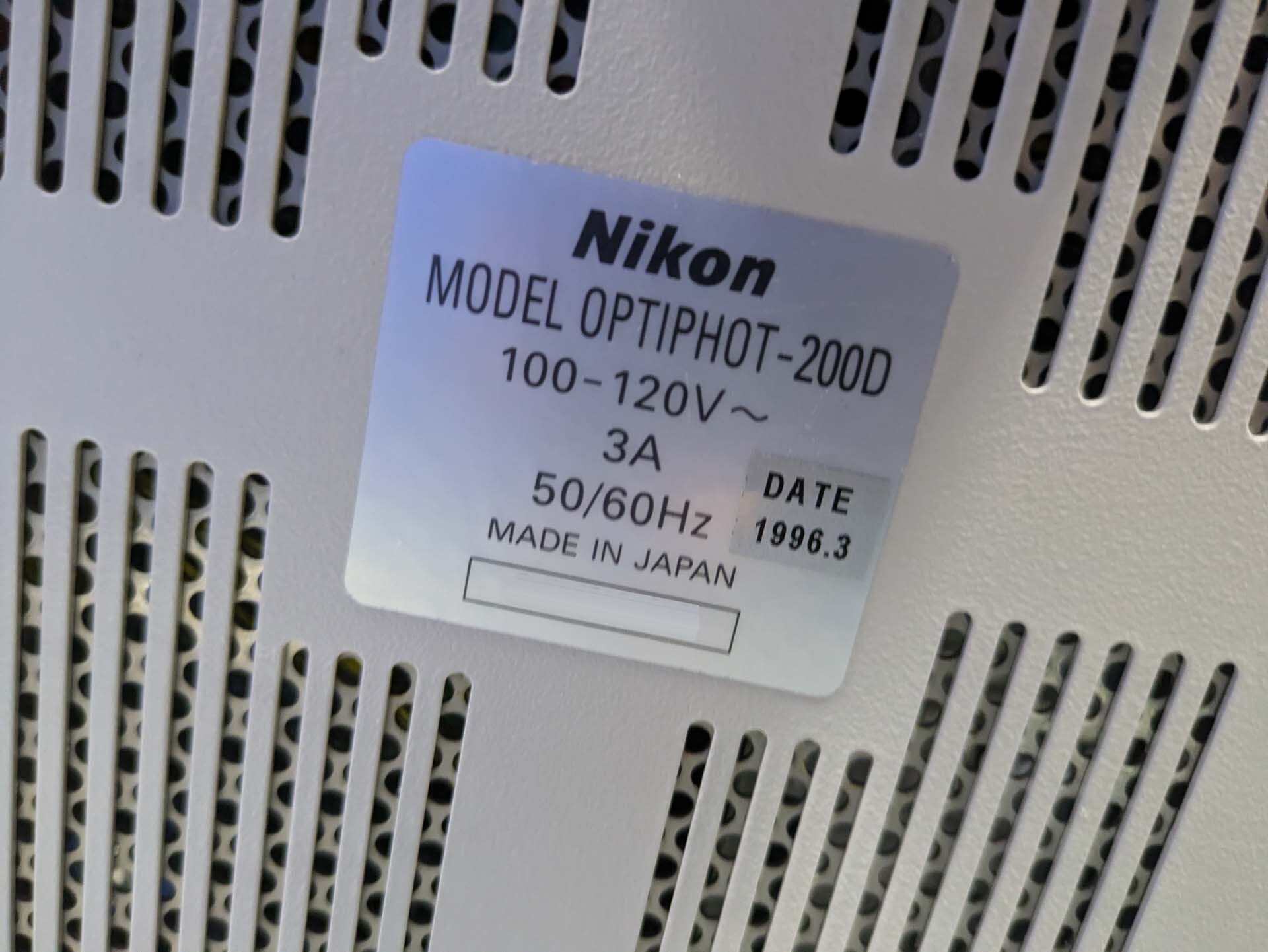 圖為 已使用的 NIKON Optiphot 200D 待售