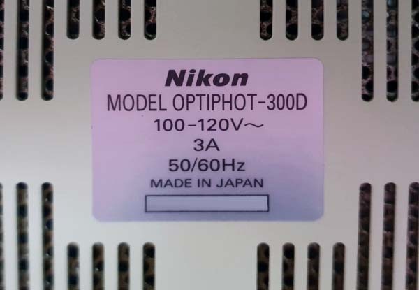 Photo Utilisé NIKON Optiphot 300D À vendre