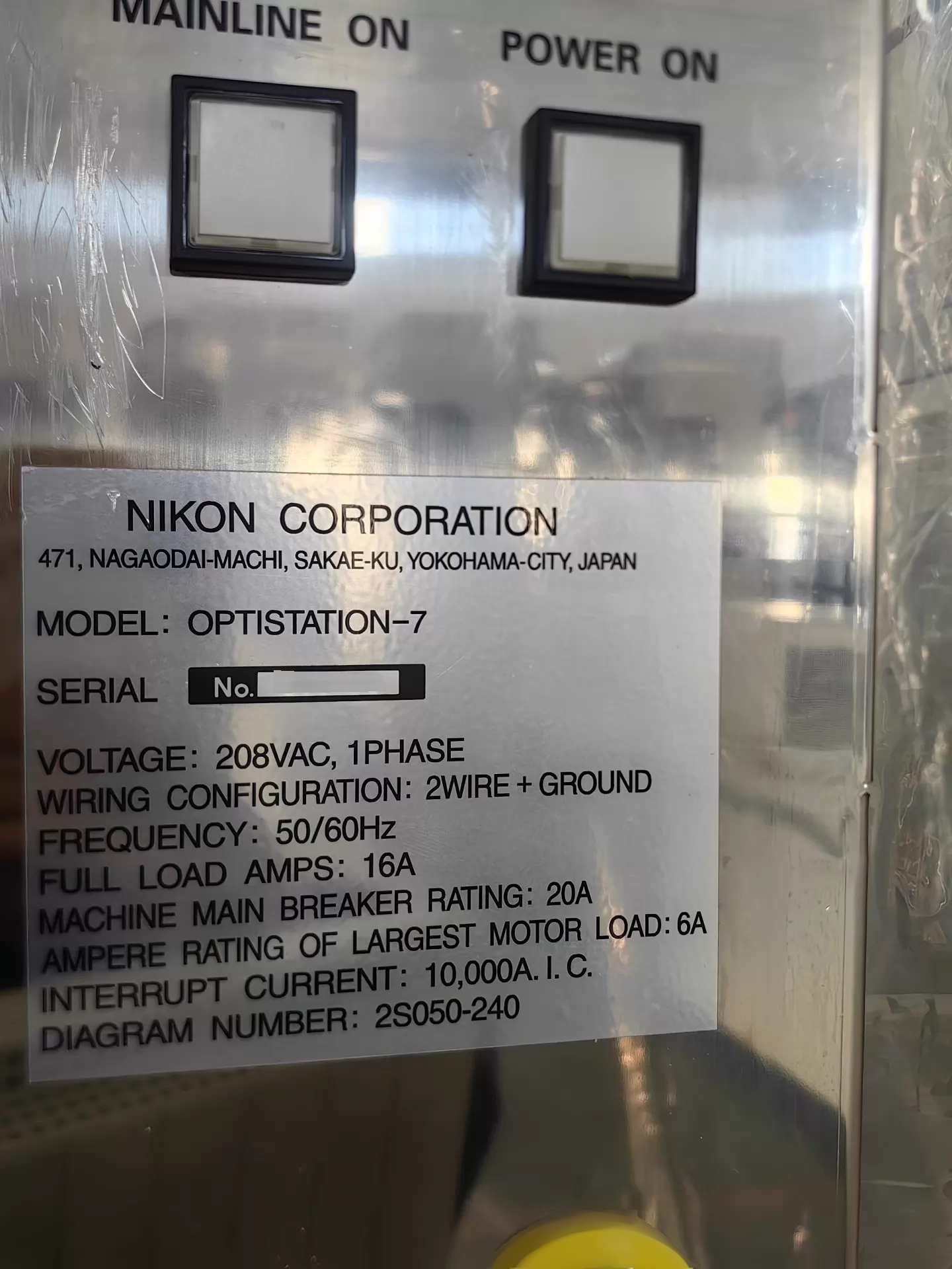 フォト（写真） 使用される NIKON OPTISTATION 7 販売のために