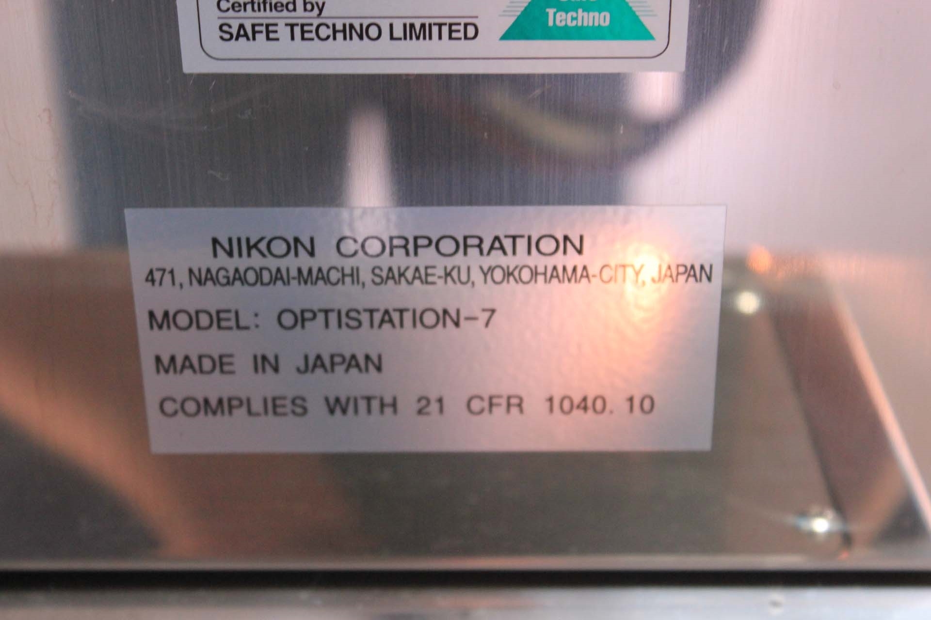 フォト（写真） 使用される NIKON Optistation VII 販売のために