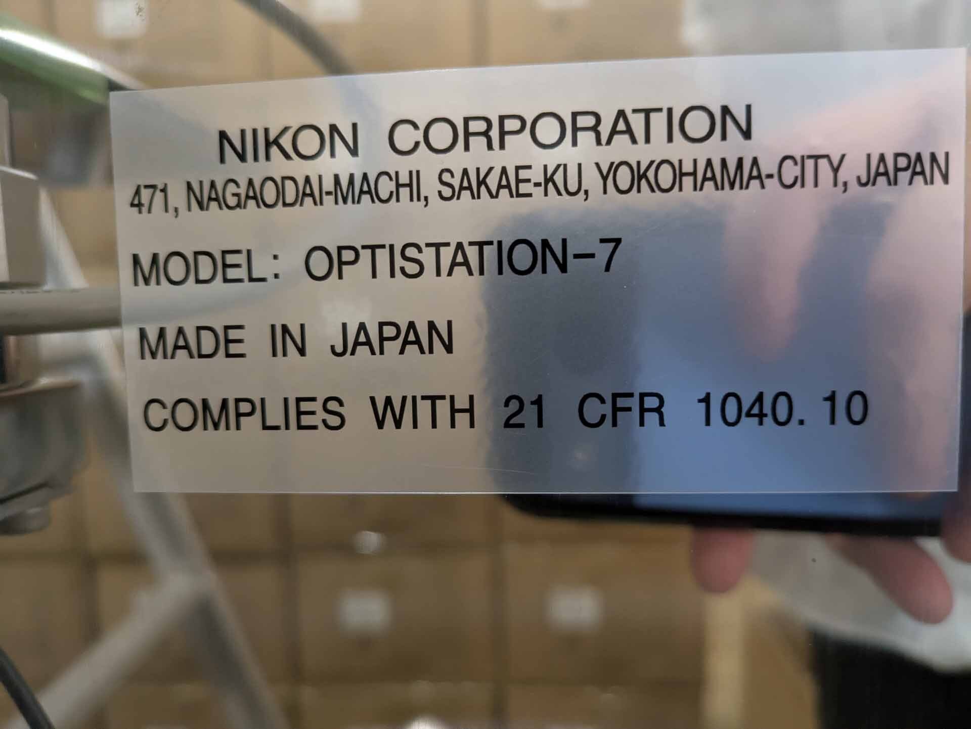 사진 사용됨 NIKON Optistation VII 판매용