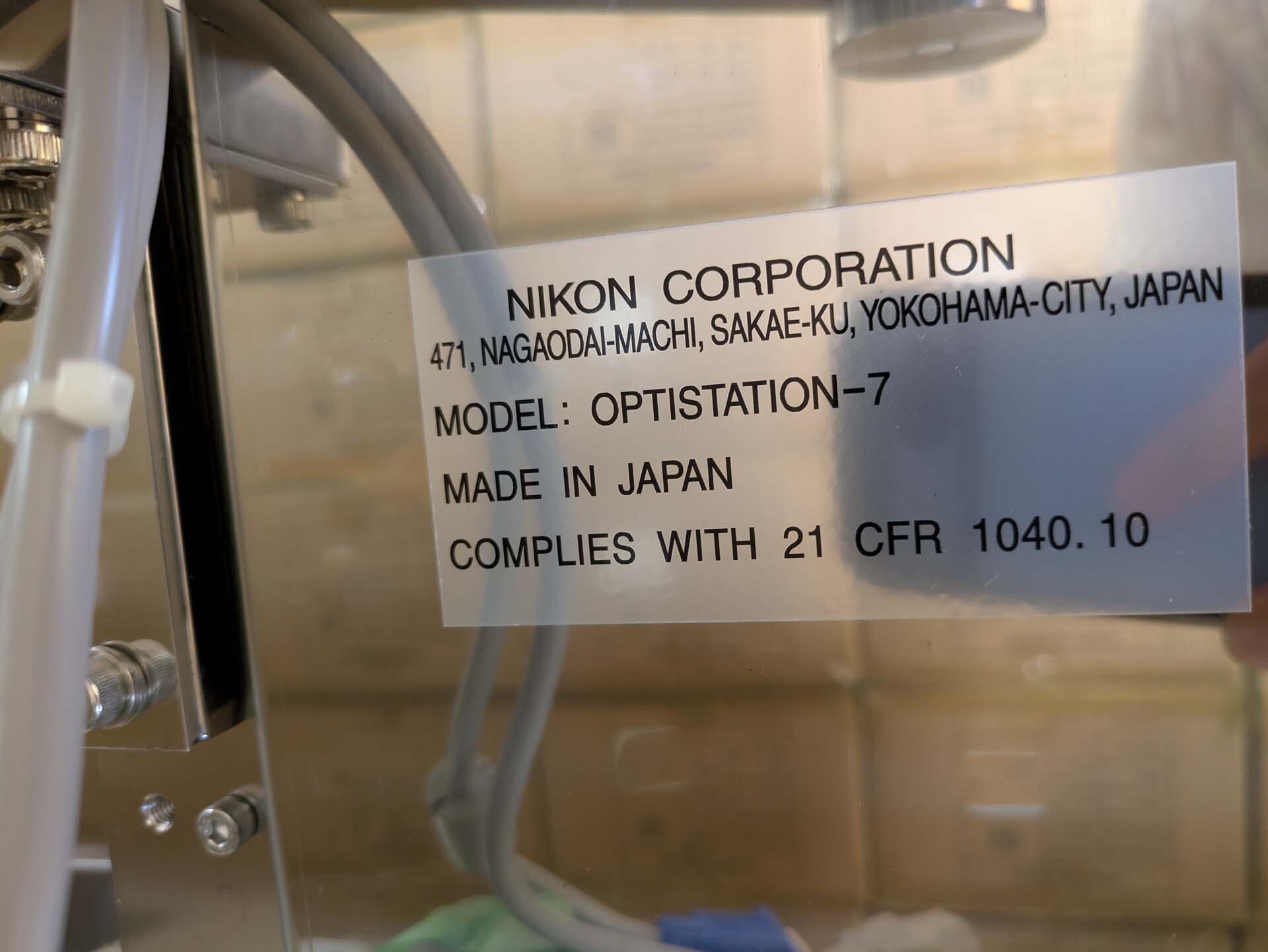 사진 사용됨 NIKON Optistation VII 판매용