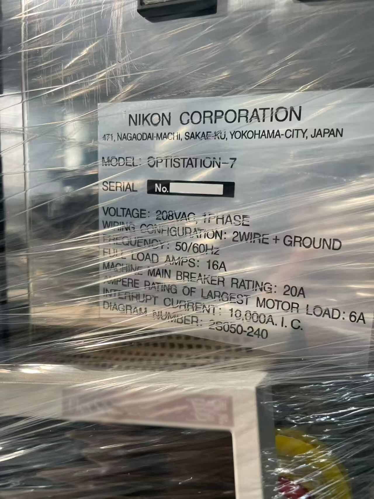 Foto Verwendet NIKON Optistation VII Zum Verkauf