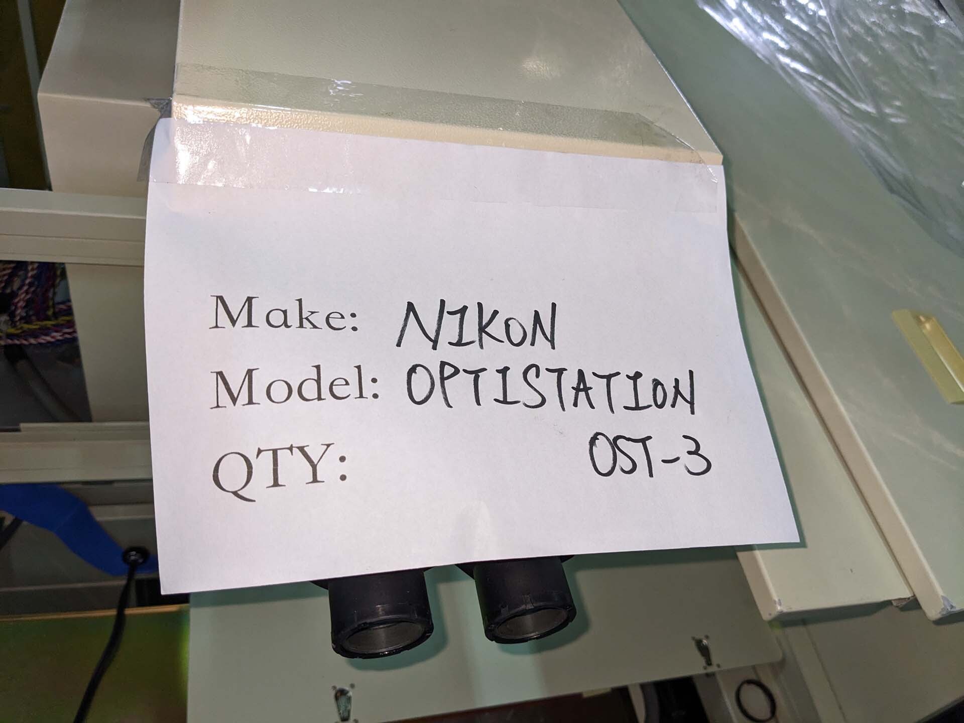 Photo Used NIKON Optistation III For Sale