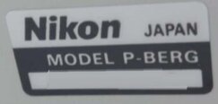 圖為 已使用的 NIKON P-BERG 待售