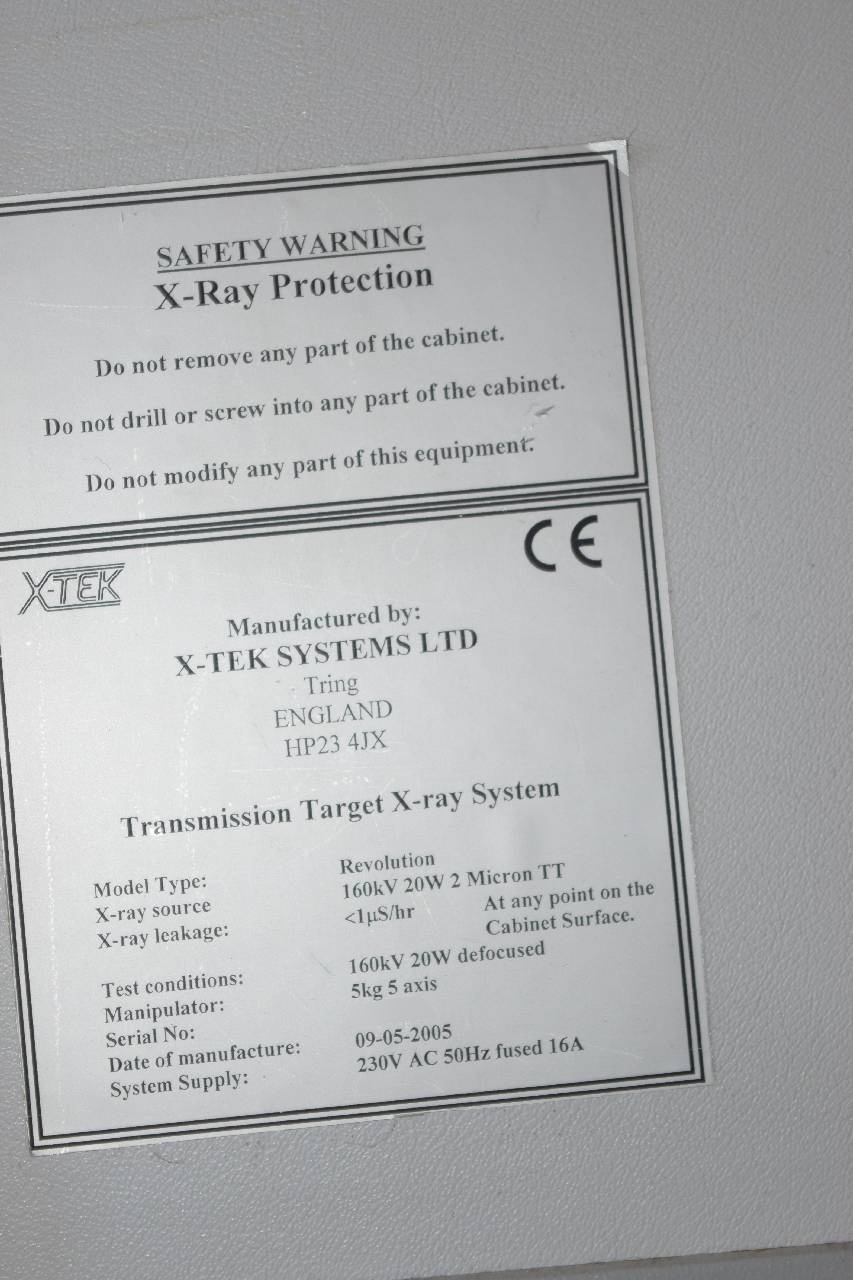 图为 已使用的 NIKON X-TEK Revolution 160KVa 待售