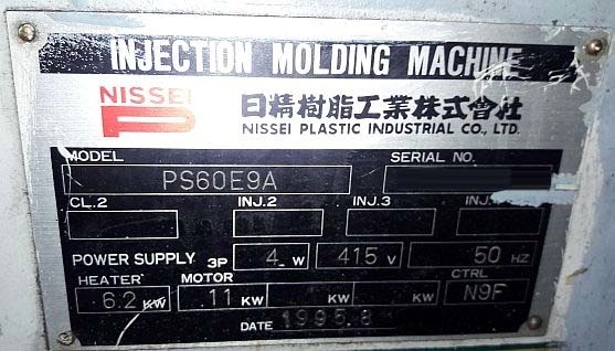 Photo Used NISSEI PS60E9A For Sale