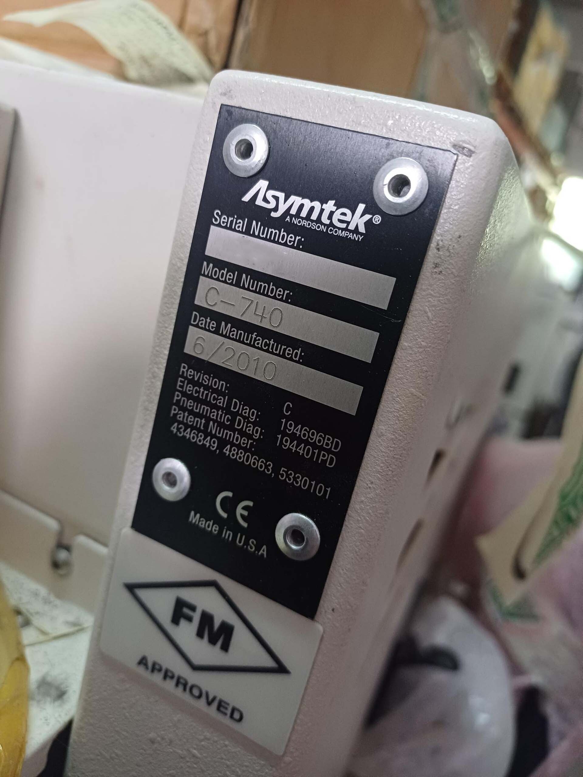 圖為 已使用的 NORDSON / ASYMTEK C 740 待售