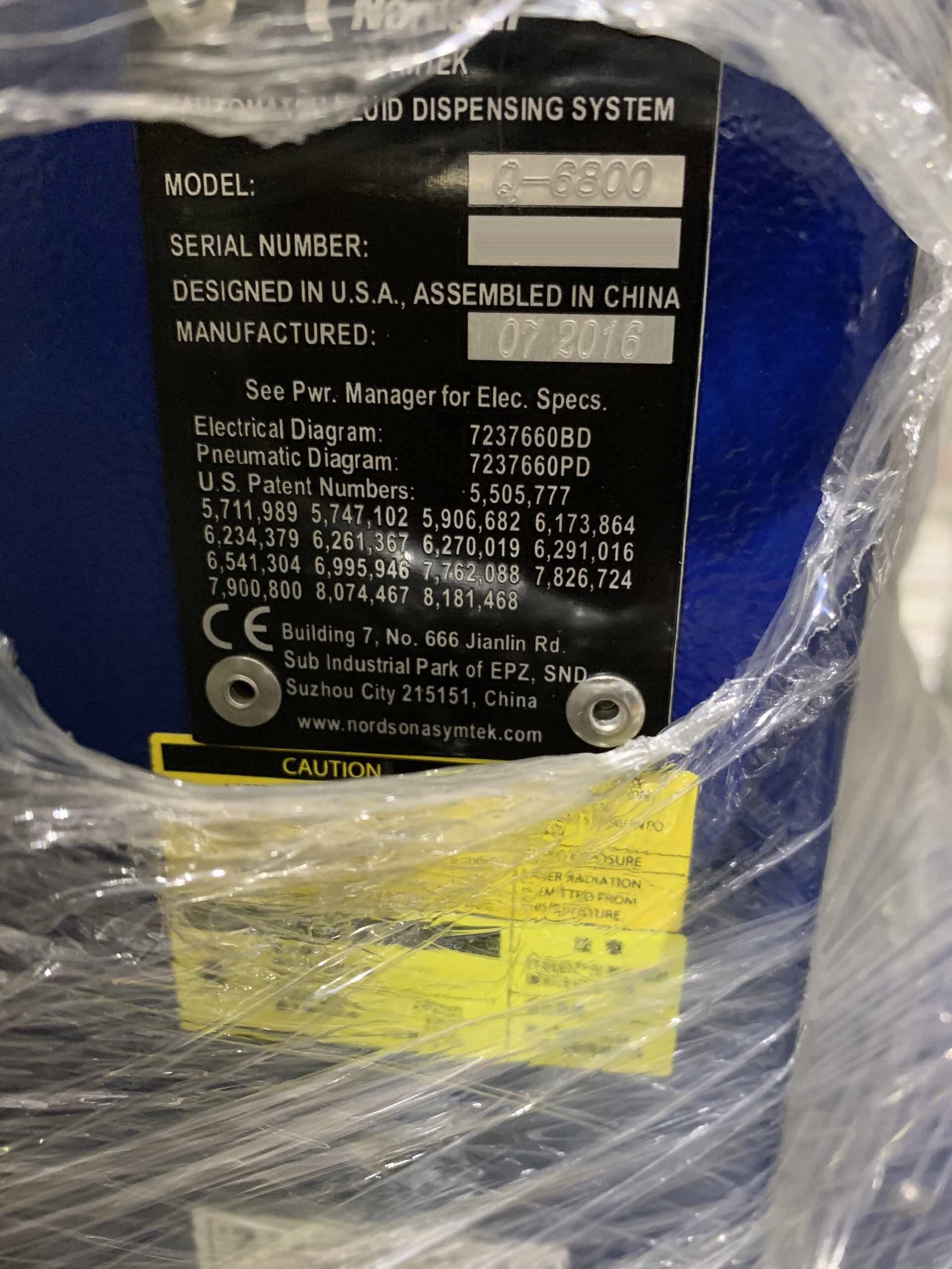 圖為 已使用的 NORDSON / ASYMTEK Quantum Q 6800 待售