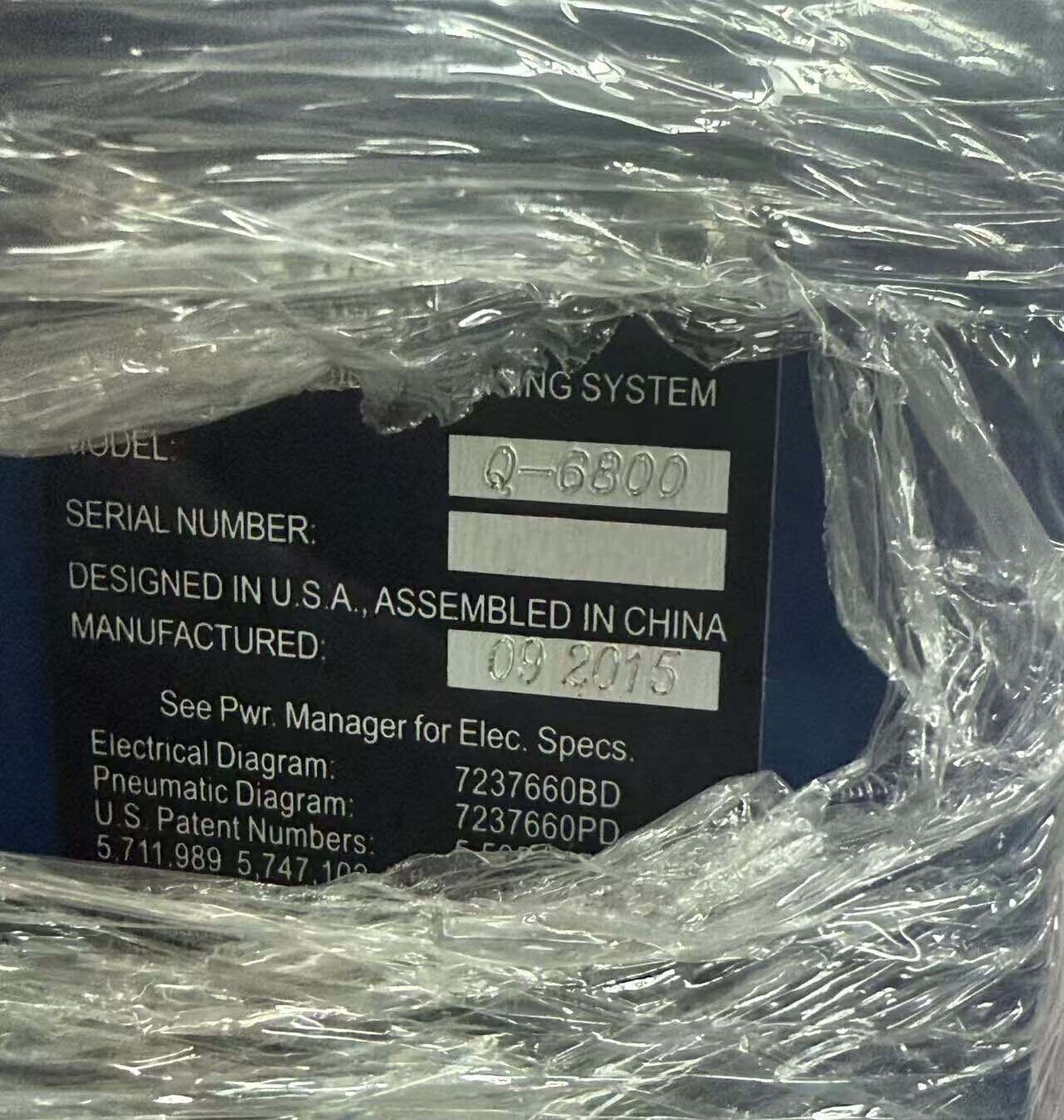 图为 已使用的 NORDSON / ASYMTEK Quantum Q 6800 待售