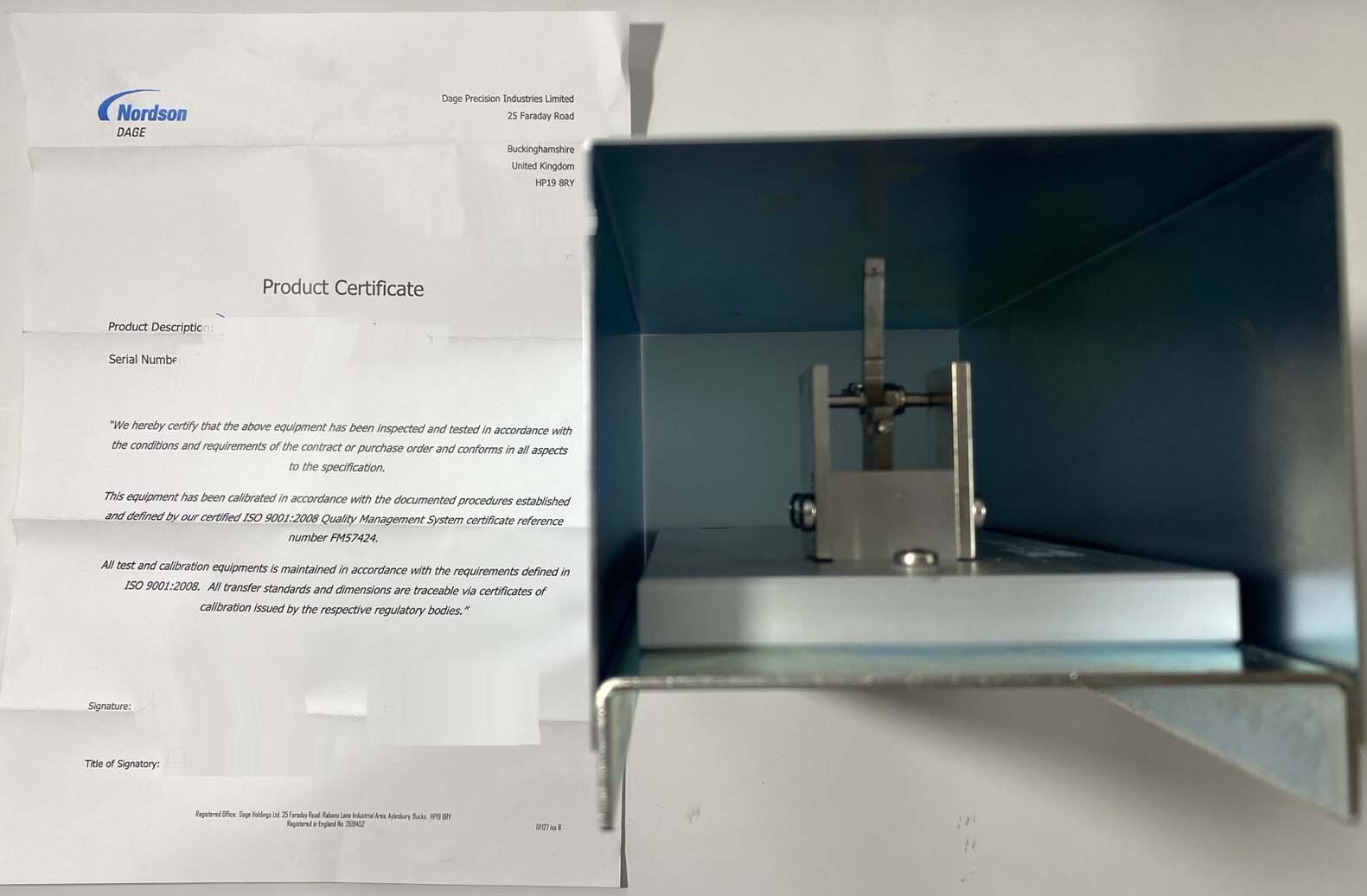 Photo Used NORDSON / DAGE 4000 Optima For Sale