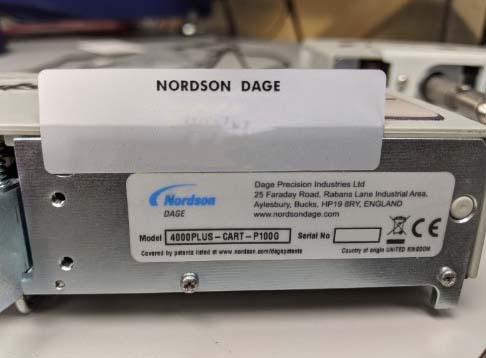 Photo Used NORDSON / DAGE 4000 PLUS For Sale