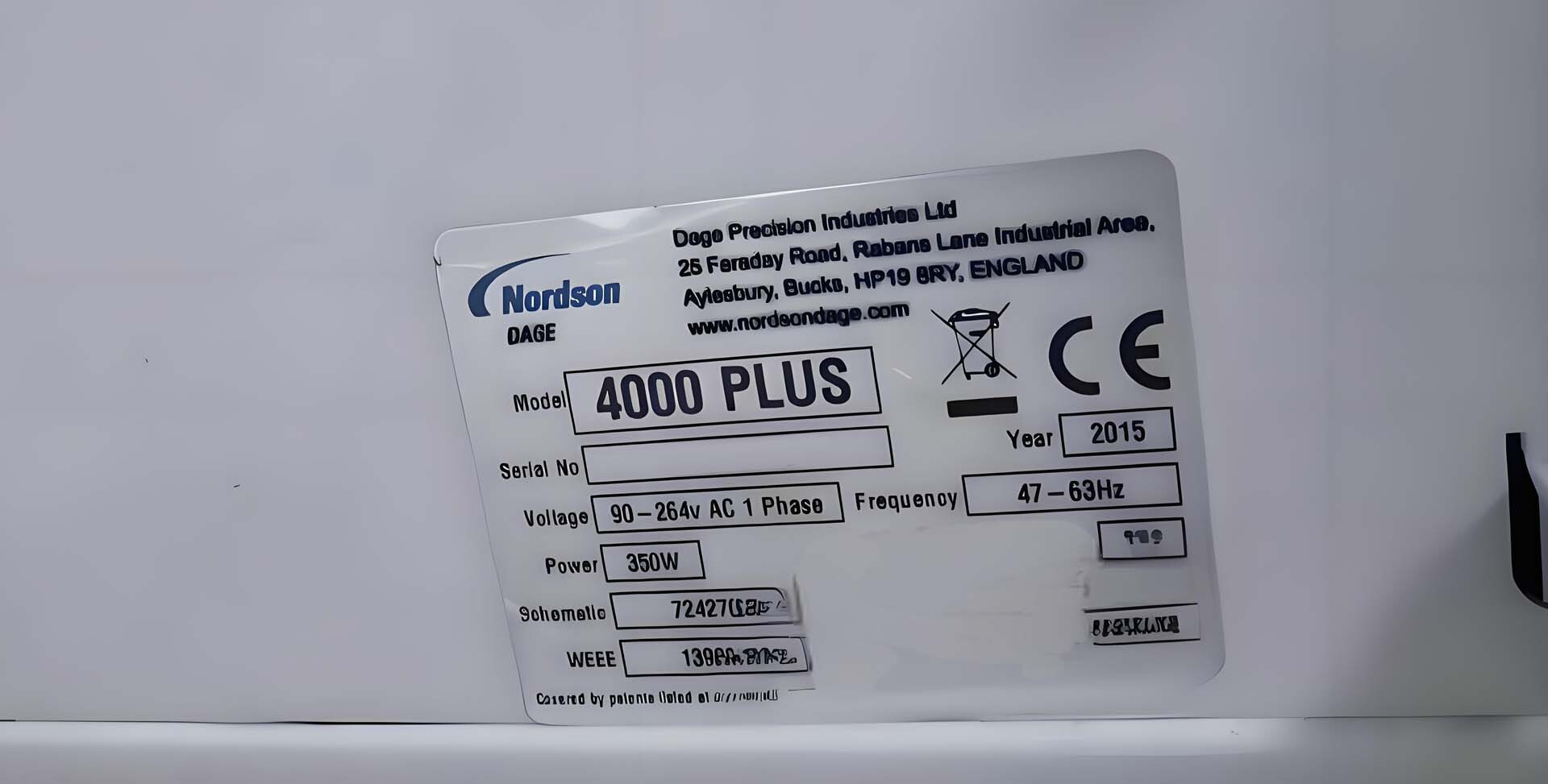 Photo Utilisé NORDSON / DAGE 4000 PLUS À vendre