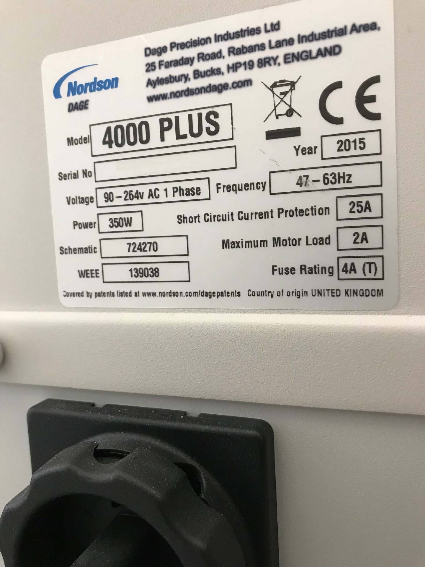 Photo Utilisé NORDSON / DAGE 4000 PLUS À vendre