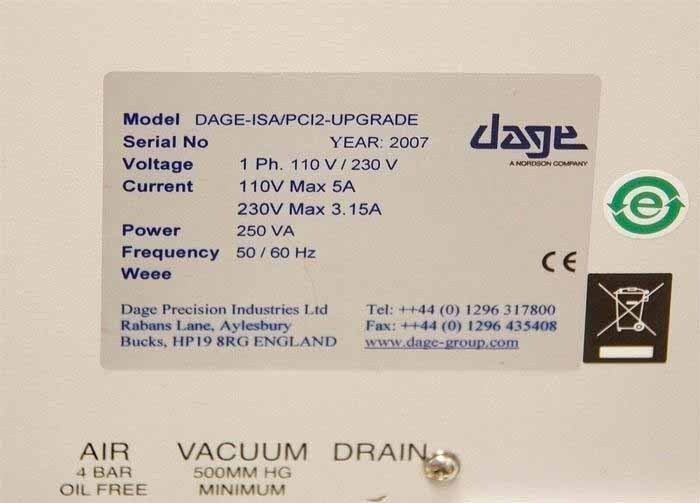 Photo Used NORDSON / DAGE 4000 For Sale