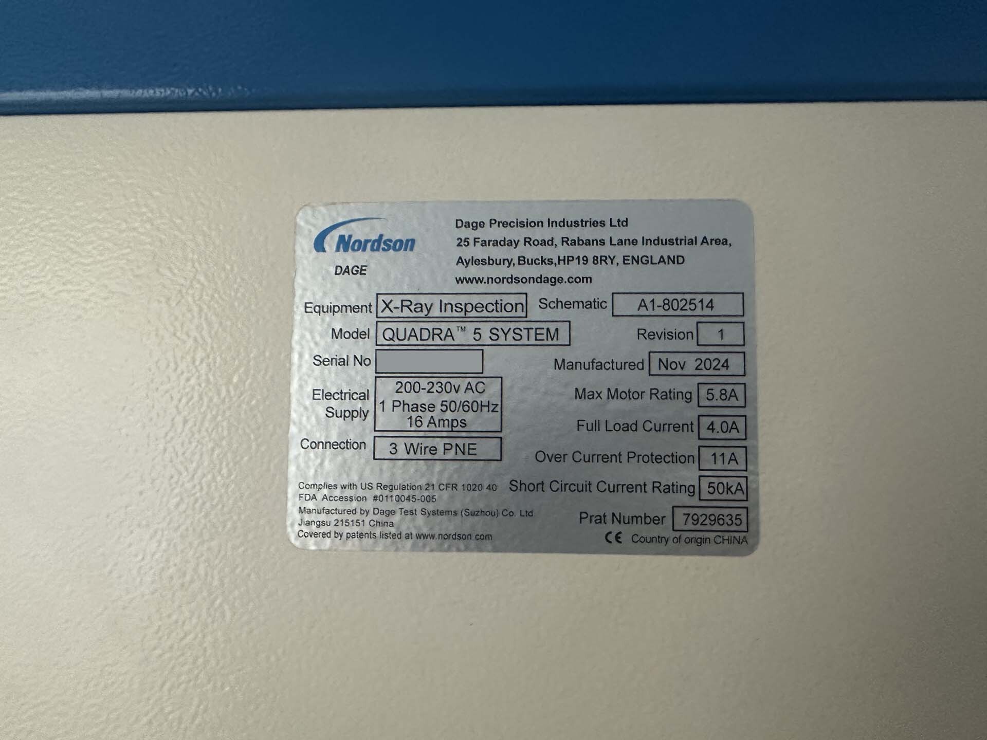 사진 사용됨 NORDSON / DAGE Quadra 5 판매용